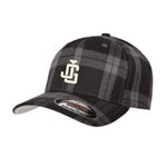flexfit cap, with embroidered logo, monogram, cool