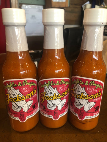 Jackson's "Thoughts & Prayers" HOT SAUCE