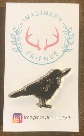Canuck the Crow Enamel Pin